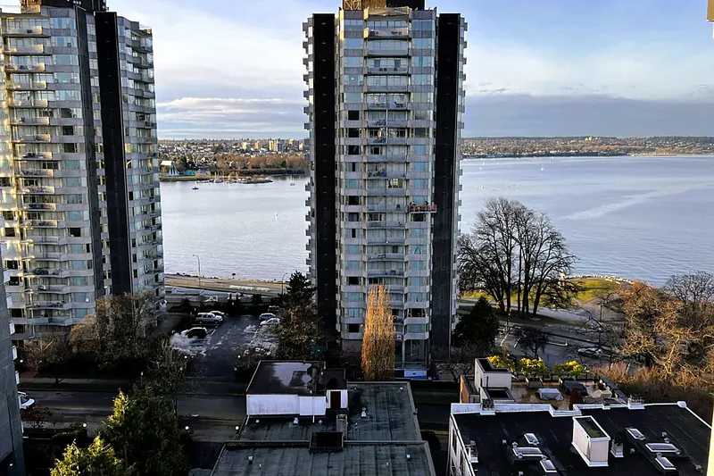 English Bay view from Braeview Manor #801